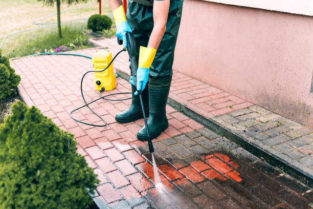 Post-Construction Pressure Washing in Tower Lakes, IL